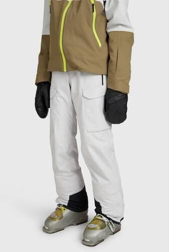 Brunotti footraily-cargo skibroek grijs Polyester Effen