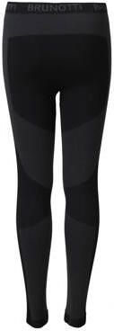 Brunotti kids thermobroek Bobby zwart Thermo ondergoed Polyamide Ronde hals