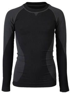 Brunotti kids thermoshirt James zwart Thermo ondergoed Polyamide Ronde hals