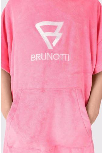 Brunotti kinder surf poncho Panchia roze Strandponcho Effen