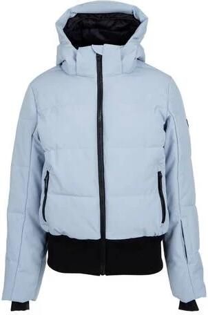 Brunotti ski-jas lichtblauw Skijack Meisjes Polyester Capuchon Effen