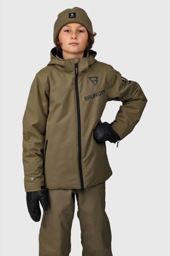 Brunotti ski-jas Navigaty olijfgroen Skijack Polyester Capuchon - Foto 2