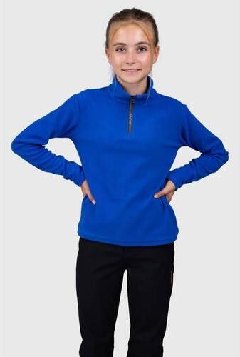 Brunotti skipully blauw Meisjes Fleece Opstaande kraag Effen - Foto 2