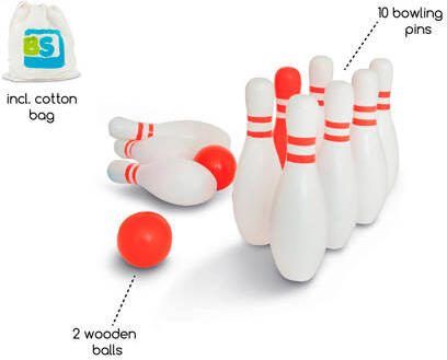BS Toys Bowlen Rood & Wit Buitenspeelgoed | Buitenspeelgoed van