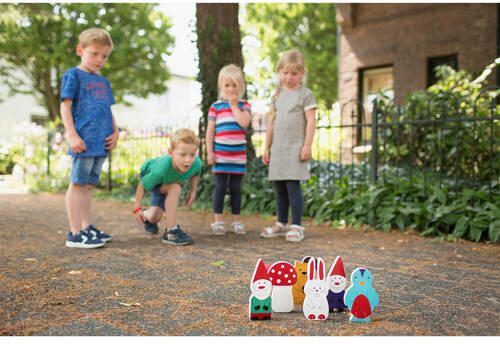 BS Toys Kabouter Bowling Buitenspeelgoed | Buitenspeelgoed van