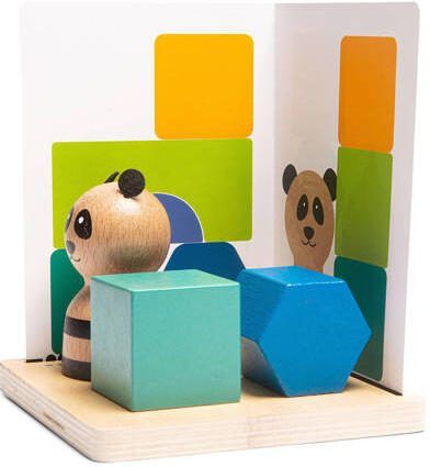 BS Toys Panda's Puzzel Educatief speelgoed | Educatief speelgoed van