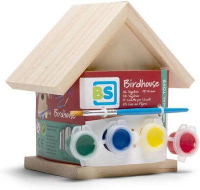 BS Toys Schilderbaar vogelhuisje Knutselproduct | Knutselproduct van