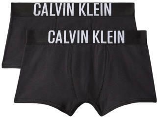 Calvin Klein boxershorts zwart (set van 2) Jongens Stretchkatoen Effen - Foto 2