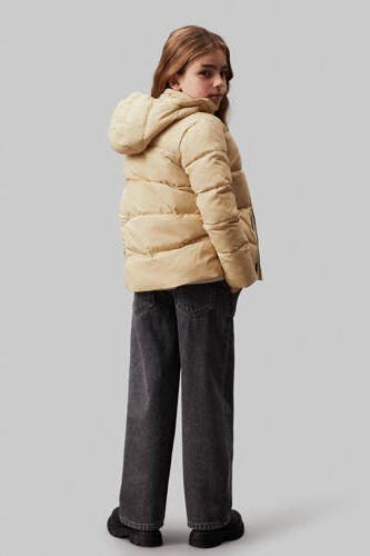 Calvin Klein gewatteerde winterjas Groen Jongens Polyester Capuchon Effen 128 - Foto 2
