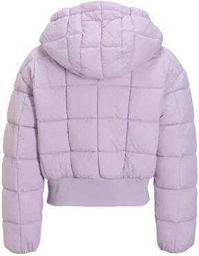 Calvin Klein gewatteerde winterjas lila Paars Meisjes Nylon Capuchon Effen 128