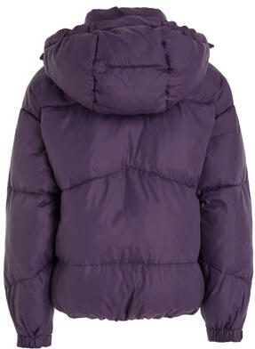 Calvin Klein gewatteerde winterjas van gerecycled polyester paars Meisjes Gerecycled polyester (duurzaam) Capuchon 116 - Foto 2