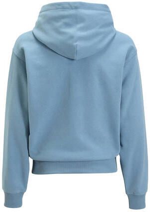 Calvin Klein hoodie met logo lichtblauw Sweater Jongens Katoen Capuchon 116