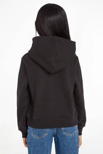 Calvin Klein hoodie met logo Sweater Zwart Meisjes Katoen Capuchon Logo 140 - Foto 2