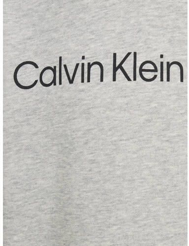 Calvin Klein hoodie Terry met logo grijs Sweater Jongens Katoen Capuchon 152 - Foto 2