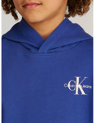 Calvin Klein Hoodie SMALL MONOGRAM HOODIE voor kinderen tot 16 jaar en met logo-opdruk
