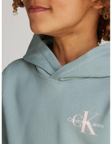 Calvin Klein Hoodie SMALL MONOGRAM HOODIE voor kinderen tot 16 jaar en met logo-opdruk