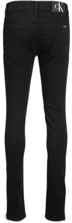 Calvin Klein Jeans skinny jeans clean black Zwart Meisjes Stretchdenim 116 - Foto 5