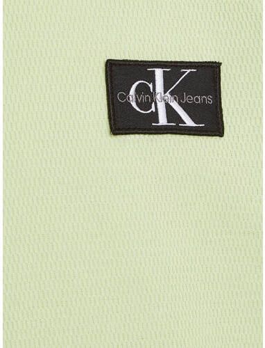 Calvin Klein longsleeve met logo mint Groen Jongens Katoen Ronde hals Logo 128 - Foto 2