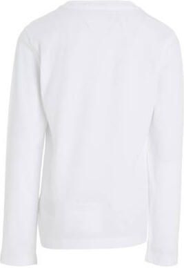 Calvin Klein Shirt met lange mouwen CHEST MONOGRAM LS TOP voor kinderen tot 16 jaar - Foto 3