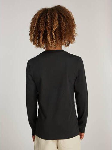 Calvin Klein Shirt met lange mouwen Badge Reg. Ls T-Shirt voor kinderen tot 16 jaar en met logo-patch - Foto 2