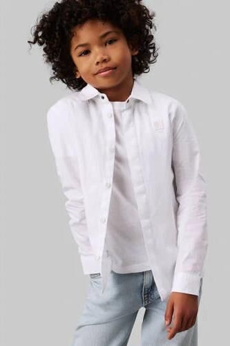 Calvin Klein Overhemd met lange mouwen CEREMONY POPLIN SHIRT voor kinderen tot 16 jaar - Foto 2