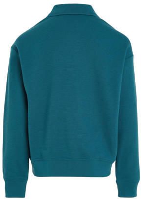 Calvin Klein polo met textuur zeegroen Jongens Katoen Polokraag Effen 152 - Foto 1