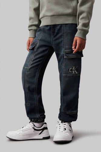 Calvin Klein relaxed jeans dirty green comfort Groen Jongens Stretchdenim 140 - Foto 2