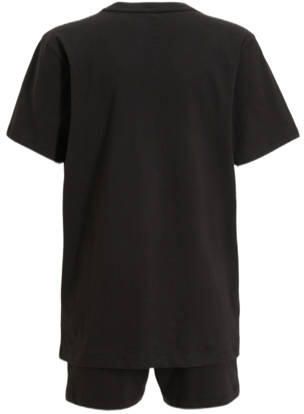 Calvin Klein shortama zwart Jongens Katoen Ronde hals Logo 164-176 - Foto 2