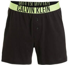 Calvin Klein shortama zwart Jongens Katoen Ronde hals Logo 164-176