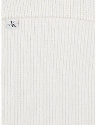 Calvin Klein sjaal ivoor Ecru Acryl Effen - Foto 2