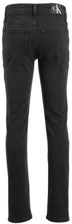 Calvin Klein skinny jeans SLIM washed black cf Zwart Jongens Stretchkatoen 152