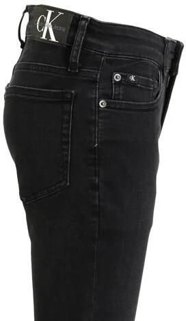 Calvin Klein skinny jeans SLIM washed black cf Zwart Jongens Stretchkatoen 152 - Foto 2
