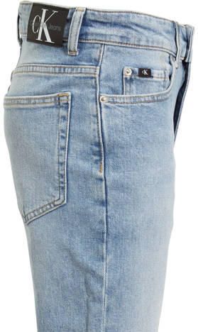 Calvin Klein slim fit jeans SLIM light blue cf Blauw Jongens Katoen Effen 140