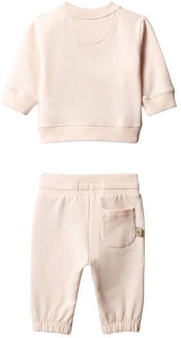 Calvin Klein sweater en broek set met logo lichtroze Logo - Foto 2