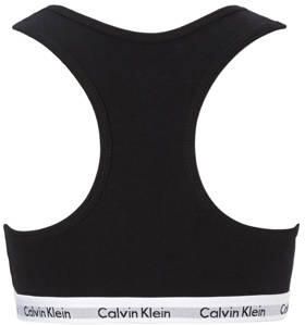Calvin Klein UNDERWEAR bh top set van 2 wit zwart Meisjes Katoen Effen 140 146 - Foto 5