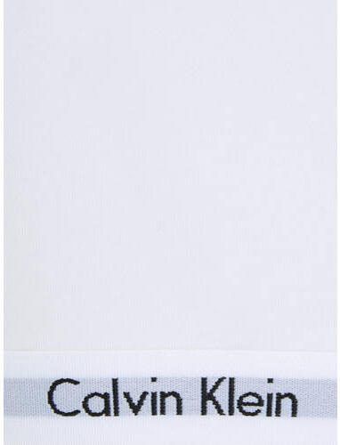 Calvin Klein UNDERWEAR bh top set van 2 wit zwart Meisjes Katoen Effen 140 146 - Foto 3