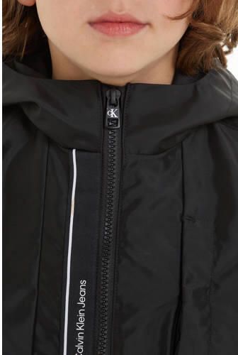 Calvin Klein Winterjack NYLON TAPE WINDBREAKER voor kinderen tot 16 jaar - Foto 2