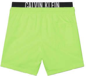 Calvin Klein zwemshort geel Jongens Gerecycled polyester Logo 128 140