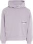 Calvin Klein hoodie met logo lila Sweater Paars Meisjes Katoen Capuchon 116 - Thumbnail 2