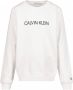 Calvin Klein Jeans sweater van biologisch katoen wit Logo 152 - Thumbnail 2