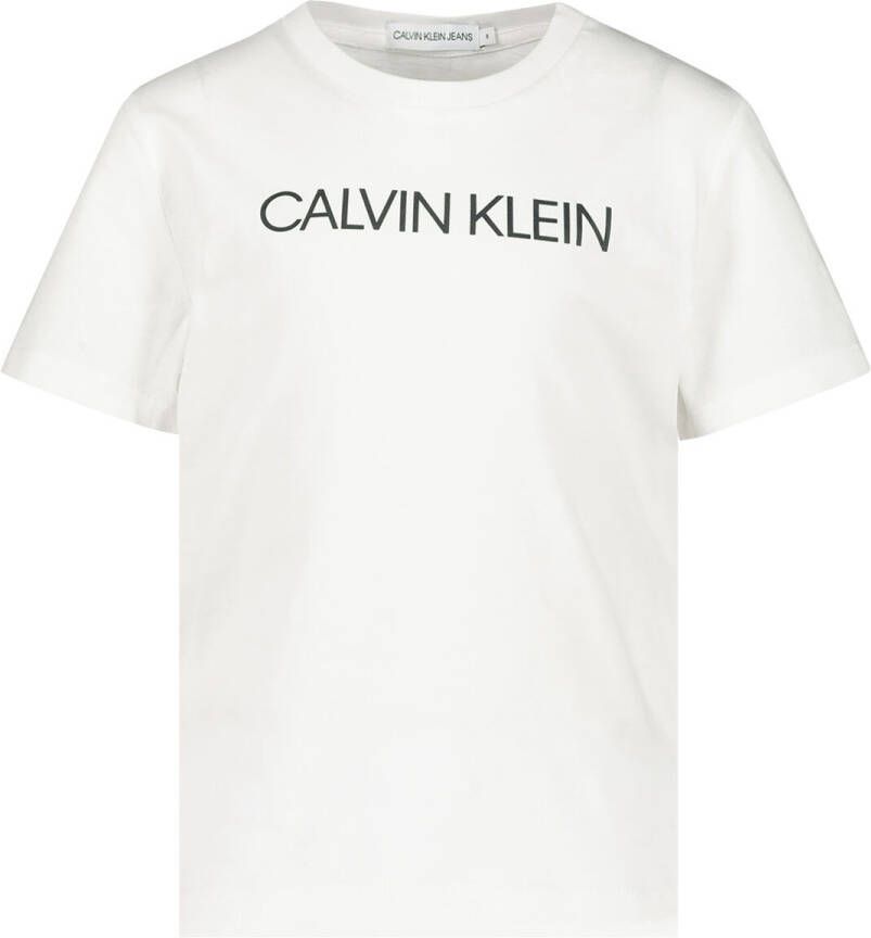 Calvin Klein Jeans T-shirt Korte Mouw INSTITUTIONAL T-SHIRT - Foto 4