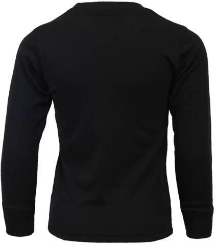 Campri kids thermoshirt zwart (set van 2) Thermo ondergoed Polyester Ronde hals - Foto 4