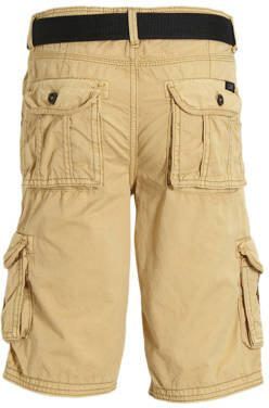 Cars cargo short DURRAS khaki Korte broek Groen Jongens Katoen Effen 116