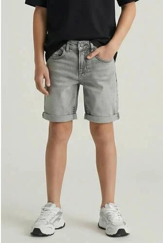 Cars denim regular short grey denim Korte broek Grijs Effen - Foto 3