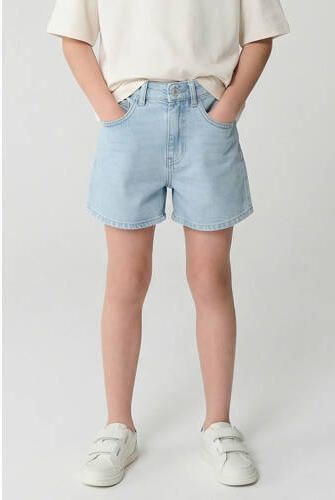 Cars denim regular short light blue denim Korte broek Blauw Effen - Foto 3