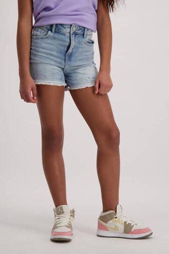 Cars denim short KEARRY bleached used. Korte broek Blauw Effen 164 - Foto 3