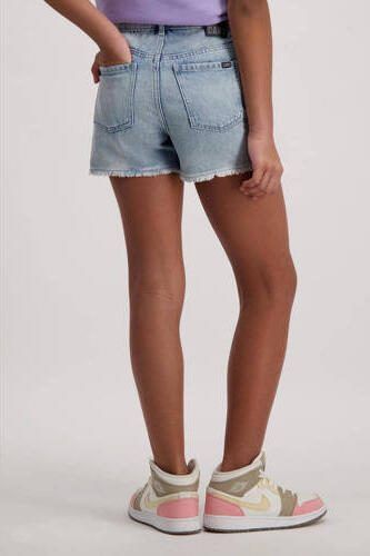 Cars denim short KEARRY bleached used. Korte broek Blauw Effen 164 - Foto 4