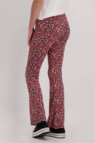 Cars flared broek Lena met all over print rood multi Meisjes Viscose All over print 176 - Foto 3