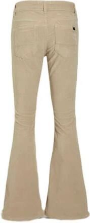 Cars fluwelen flared broek MICHELLE lichtzand Beige Meisjes Fluweel Effen 116