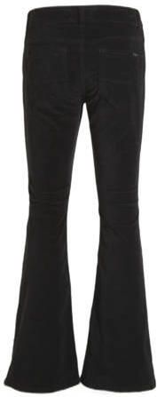 Cars fluwelen flared broek MICHELLE zwart Meisjes Fluweel Effen 152